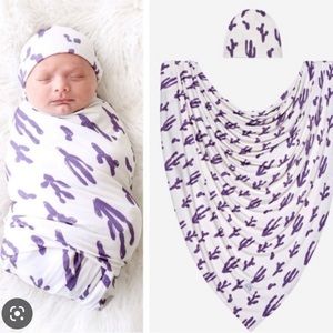 Posh peanut cactus swaddle